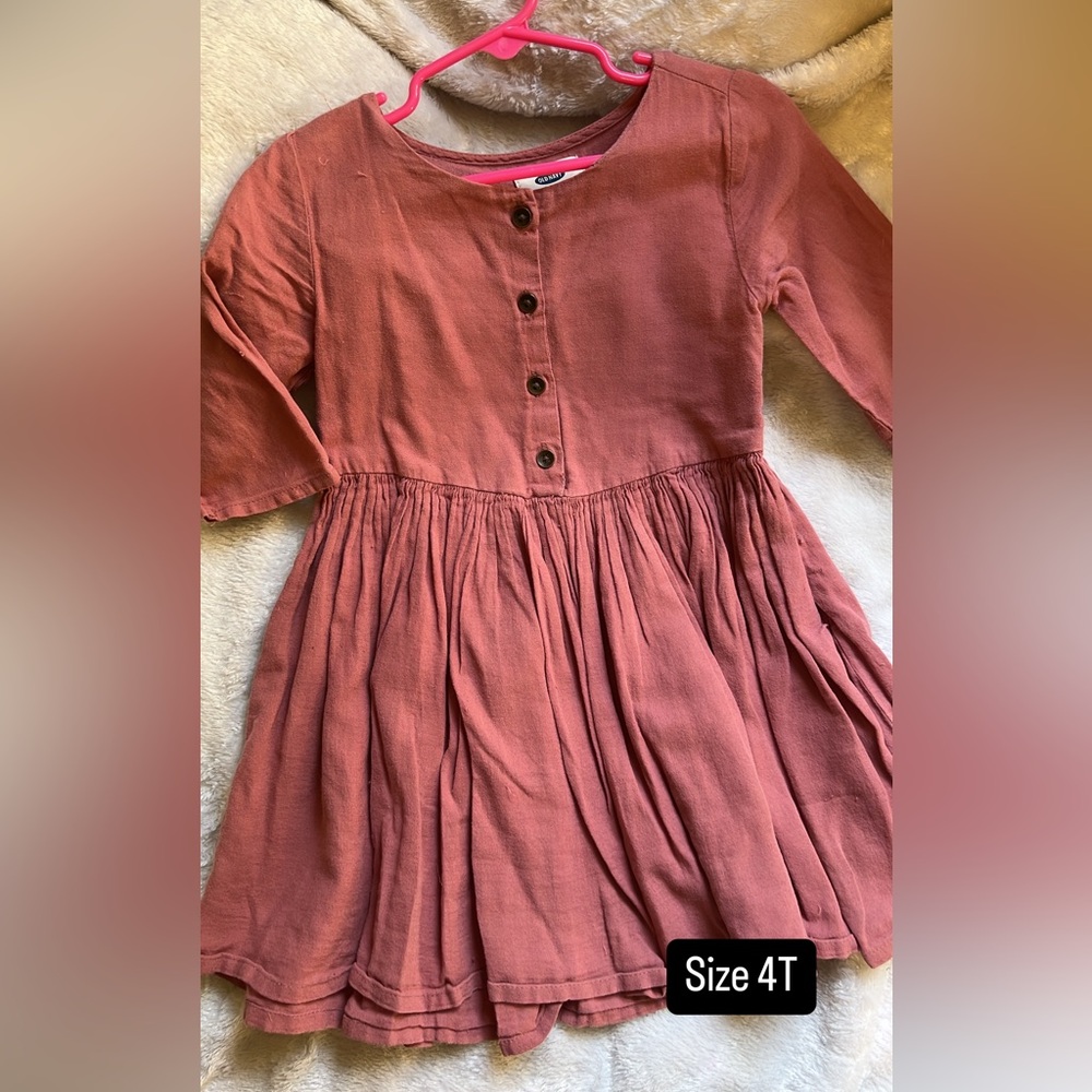 Old Navy Blush Girls Dress